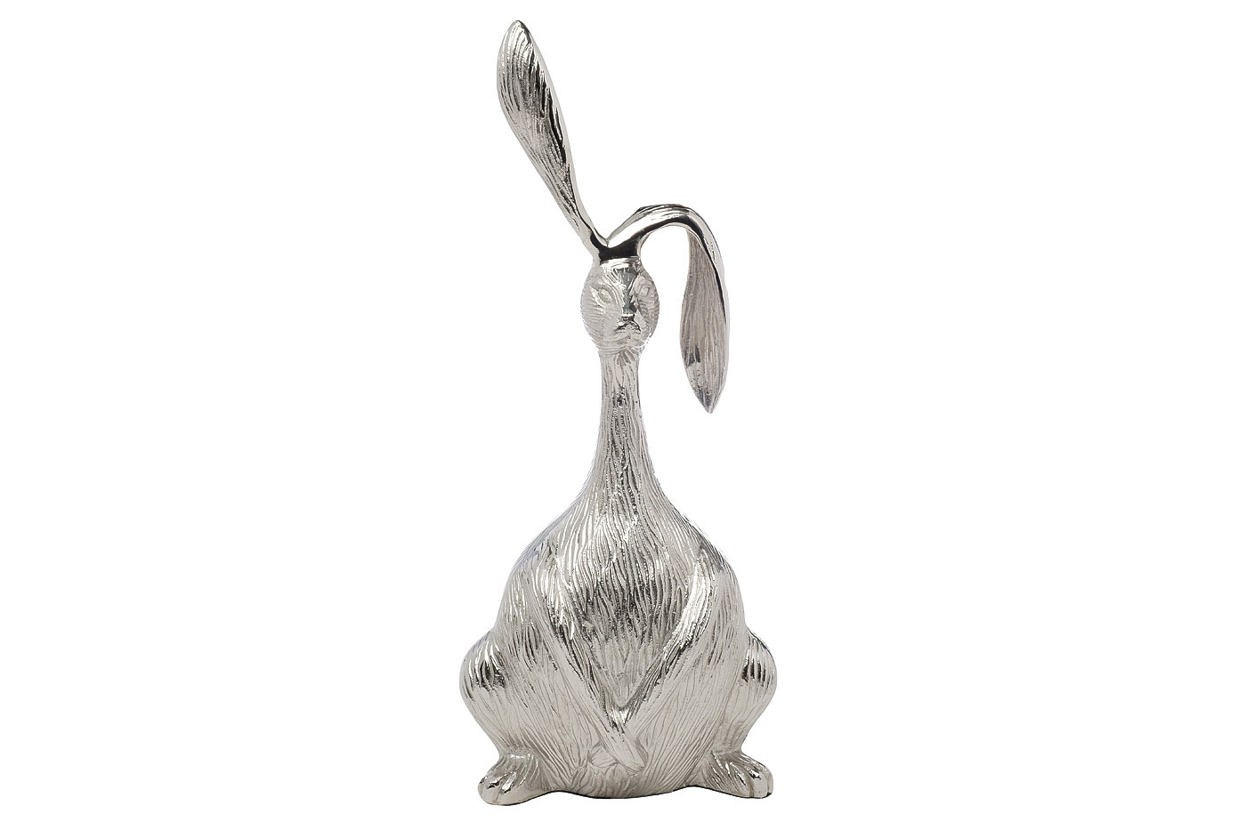 Статуэтка Кролик хром Garda Decor 94PR-15735