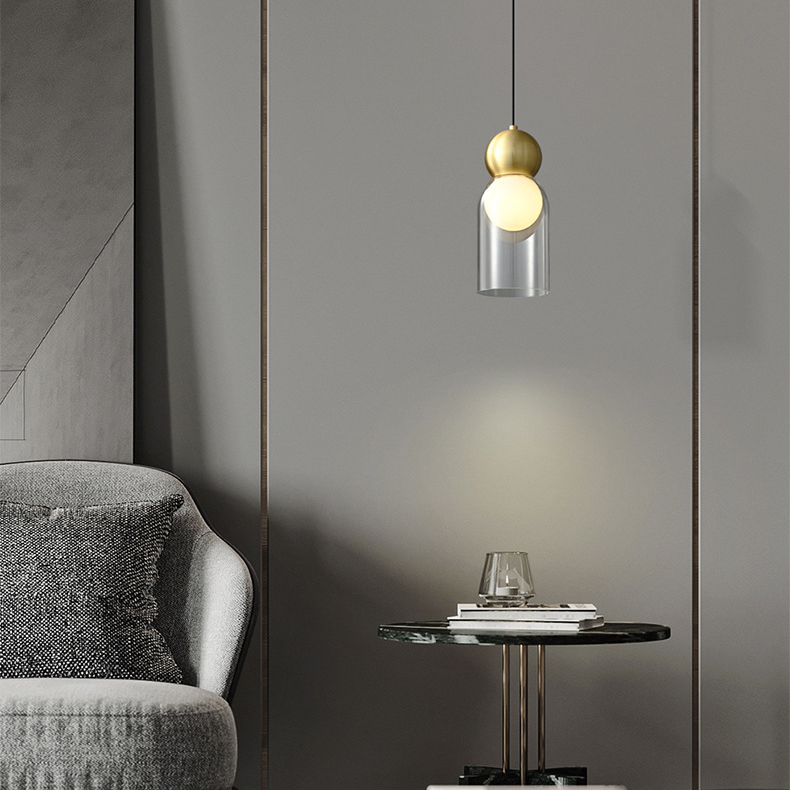 Подвесной светильник FANUEL D10 Brass by ImperiumLoft