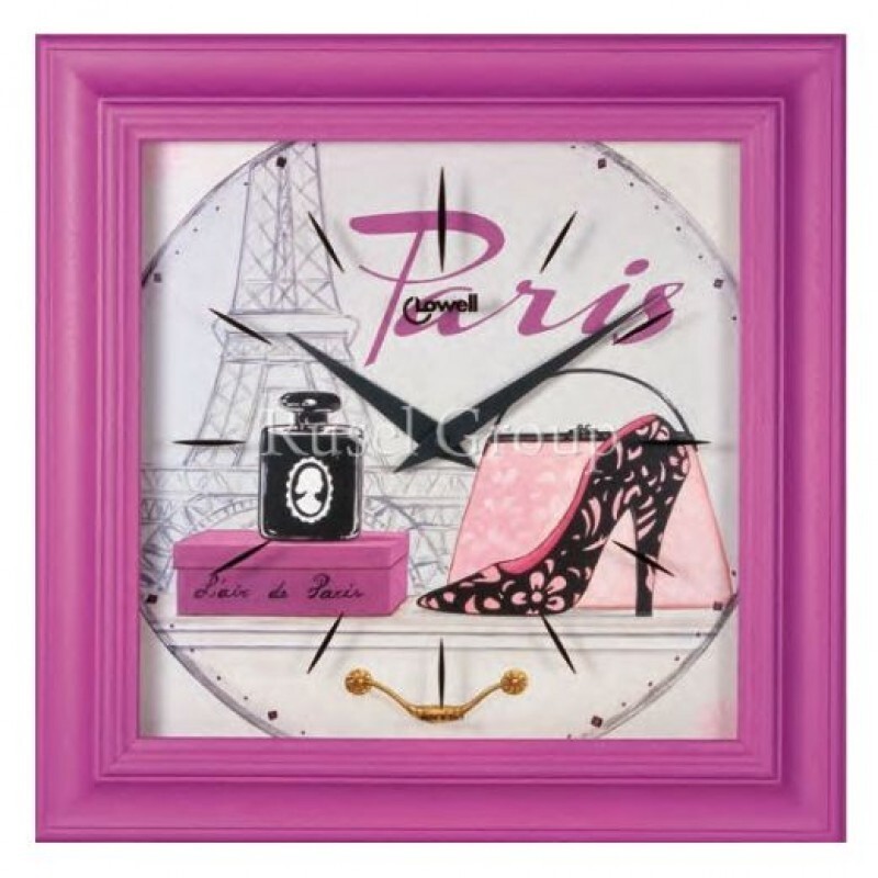 Настенные часы-картина Lowell 05919