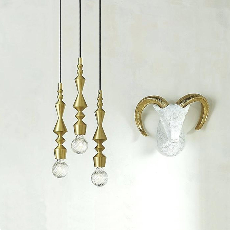 Подвесной светильник VERETENO Brass by ImperiumLoft