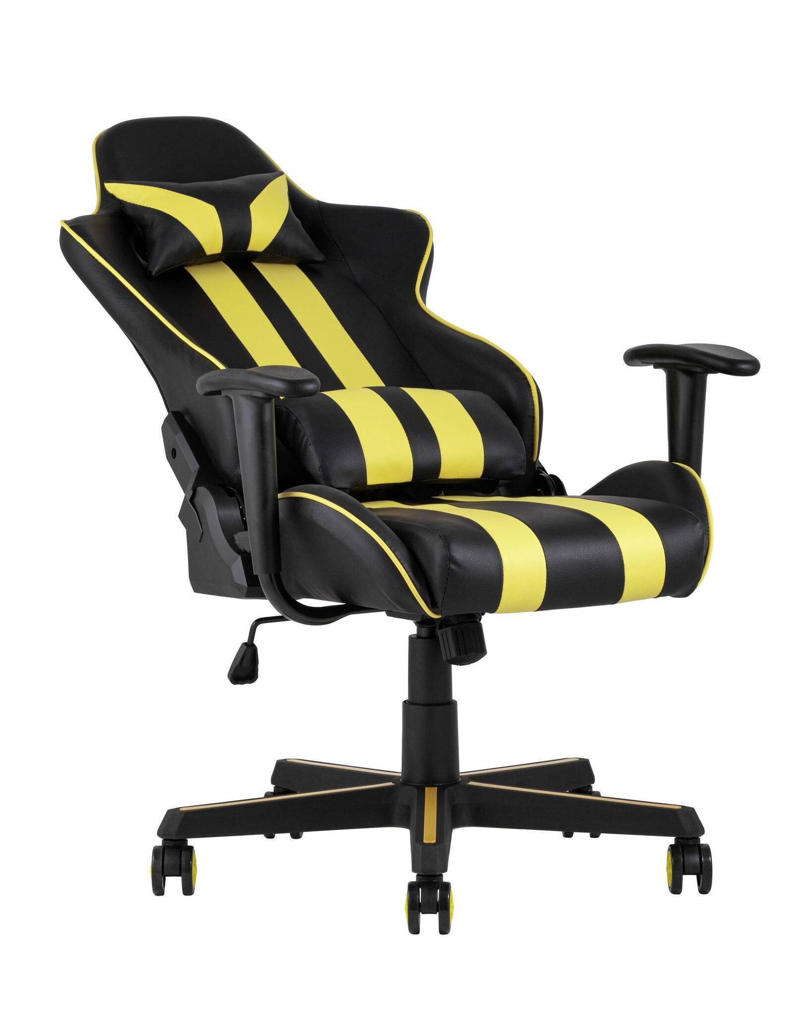 Кресло игровоеs Camaro желтое TopChairs
