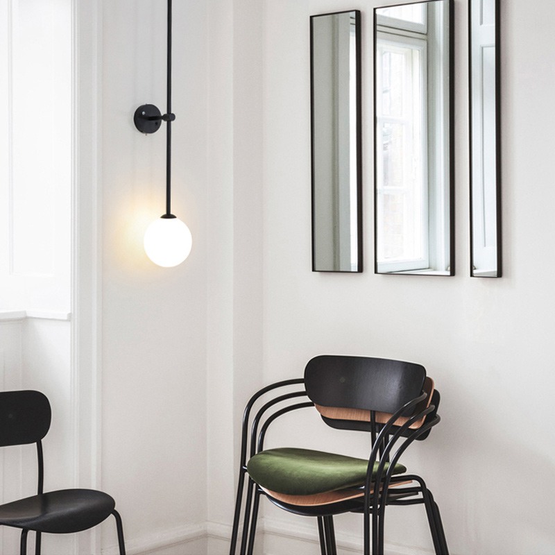 Настенный светильник LINES Ball 150 Gold by ImperiumLoft