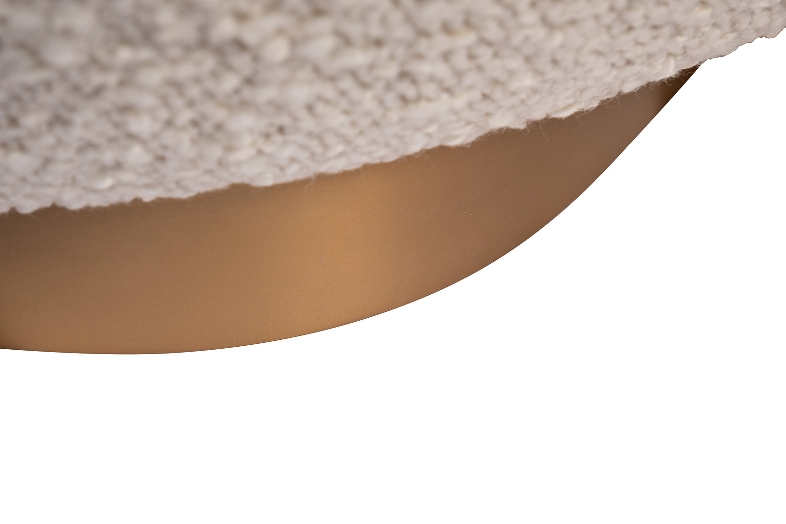 Кресло без подлокотников букле бежевое Garda Decor 58DB-19290