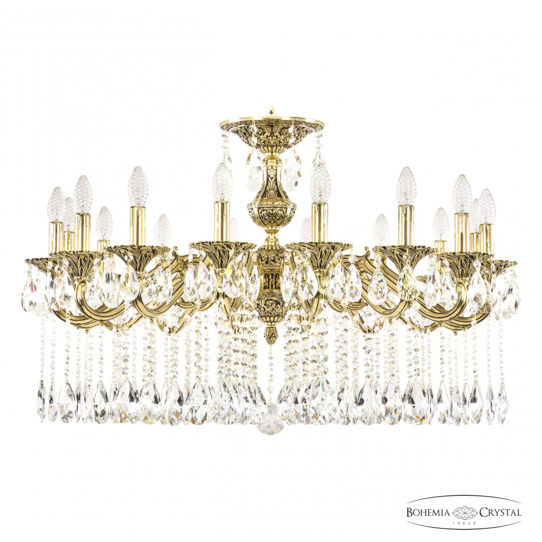 Люстра бронзовая с хрусталём 72202/16/300 A GB