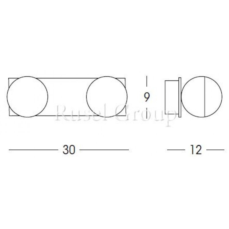 Настенно-потолочный светильник Linea Light Boll 5009