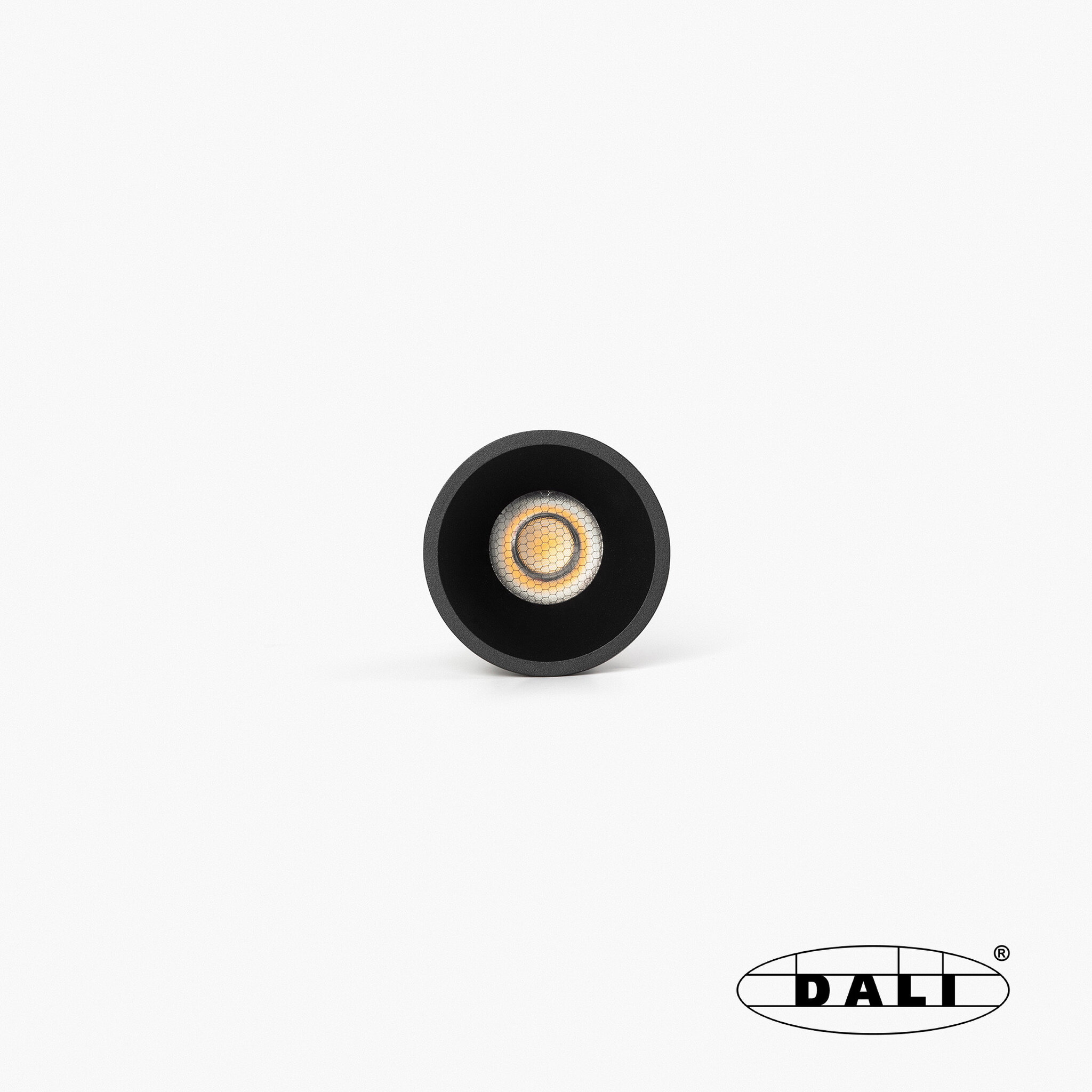 TULIPA Встраиваемый светильник SIM 10W черный 15° 4000K CRI90 DALI Faro