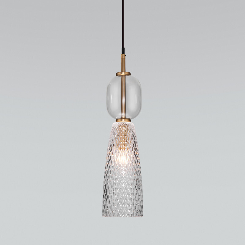 Подвесной светильник Eurosvet 50211/1 прозрачный