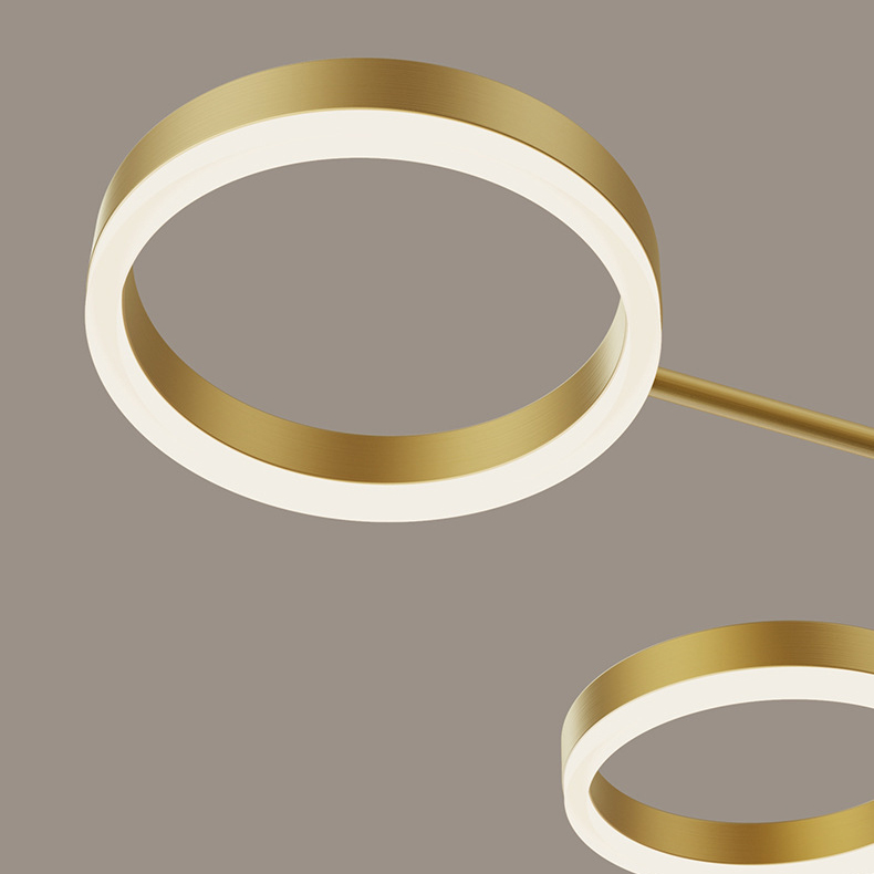 Потолочный светильник ALDAN L75 Black by ImperiumLoft