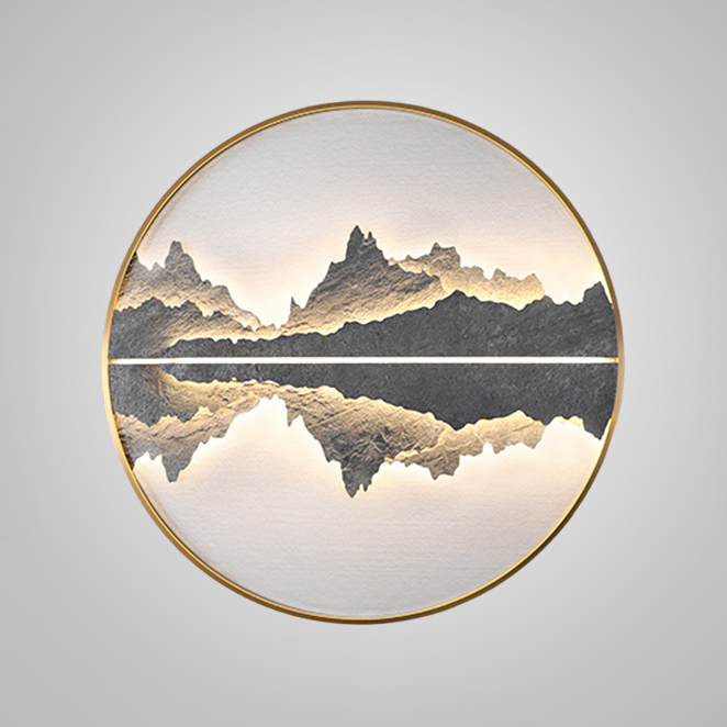 Настенный светильник DAWN B B D80 Brass by ImperiumLoft