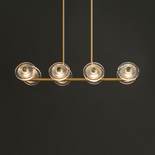 Потолочный светильник JANICA LONG L10 Black Brass by ImperiumLoft