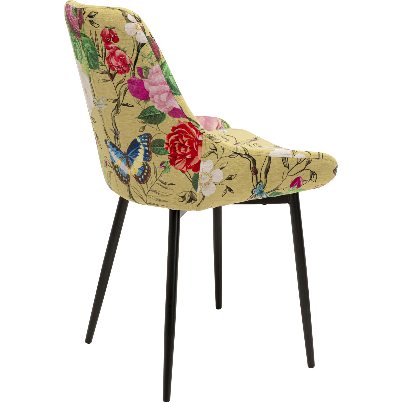 Стул East Side Flower Fever Yellow KARE 71131
