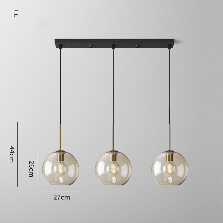 Подвесной светильник VILMO TRIO G by ImperiumLoft