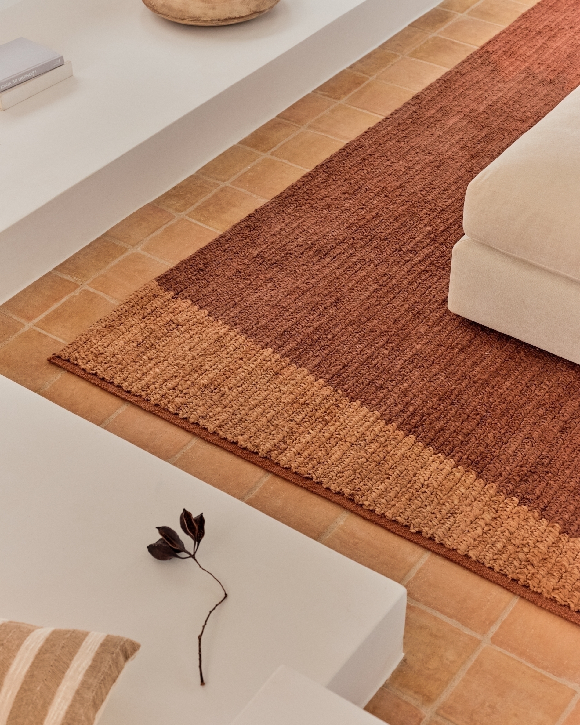 Джутовый ковер Mandi терракотовый 200 x 300см La Forma (ex Julia Grup)