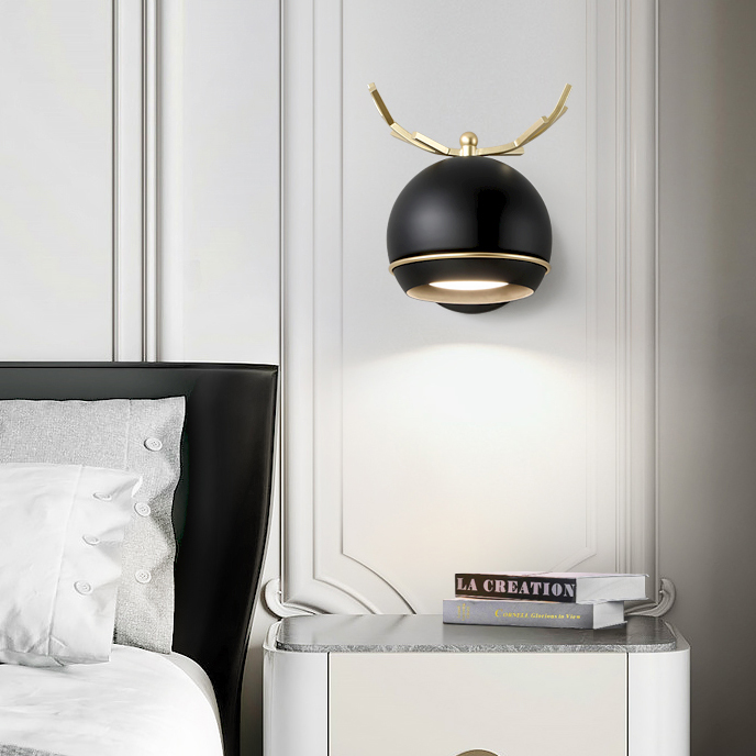 Настенный светильник WENDY WALL Black by ImperiumLoft