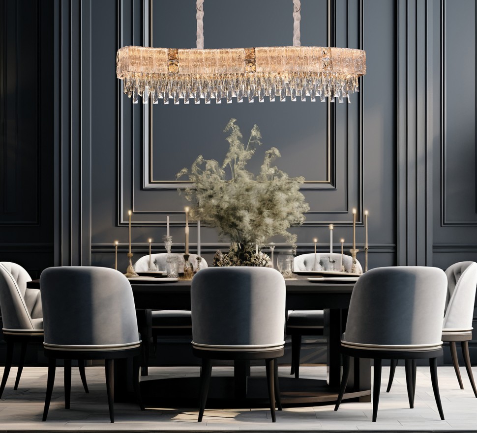 Люстра подвесная Fluorite FL1058-7PL