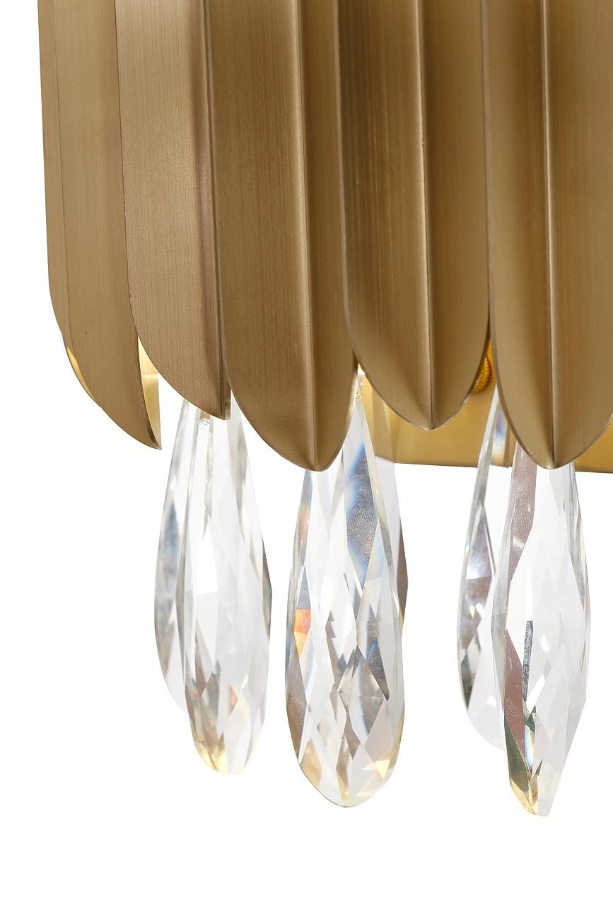 Бра с кристаллами Garda Decor 62GDW-8901
