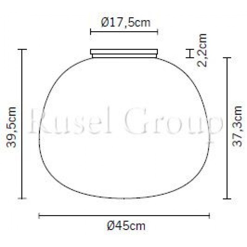 Потолочный светильник Fabbian Mochi F07 E05 01