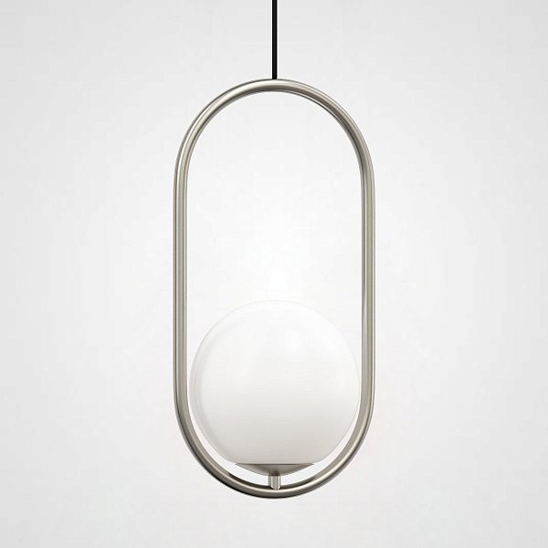 Подвесной светильник Matthew McCormick hoop 40 Chrome MILA Pendant by ImperiumLoft