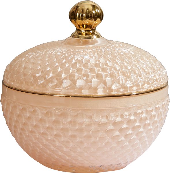 Конфетница с крышкой Glasar 69-006