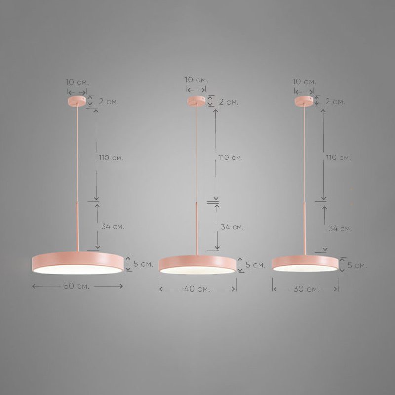 Подвесной светильник TURNA ONE D30 White by ImperiumLoft