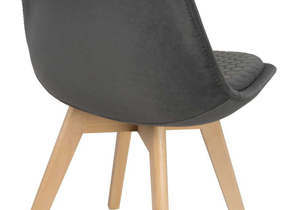 Стул деревянный Woodville Bonuss dark gray / wood 15224