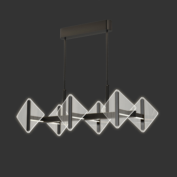 Потолочный светильник KEEN LONG L80 Black by ImperiumLoft