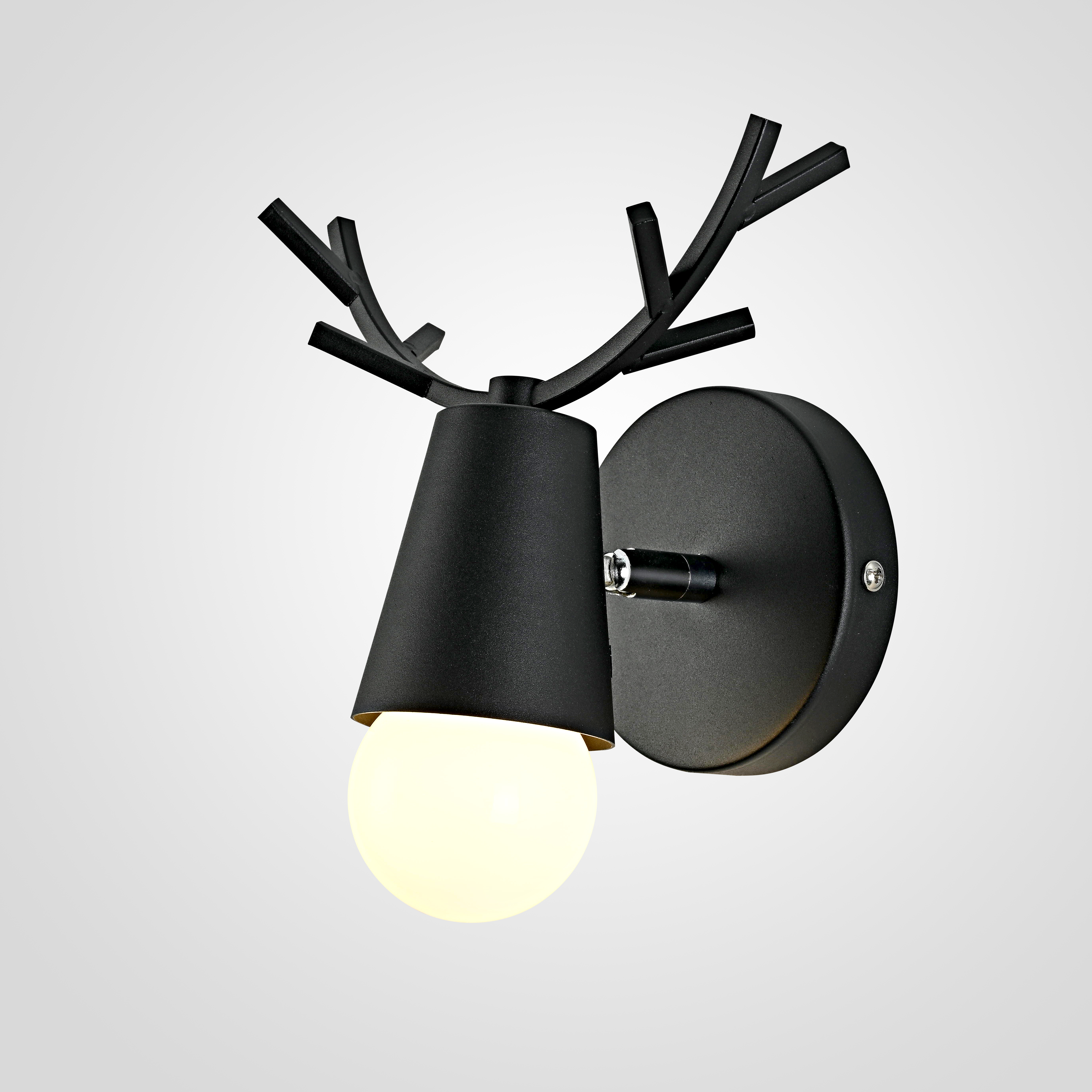 Бра С Рожками Deer A Black By Imperiumloft