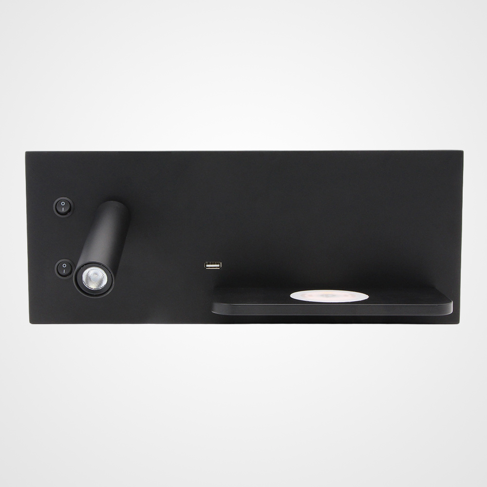 Настенный светильник GENIUS Left Black by ImperiumLoft