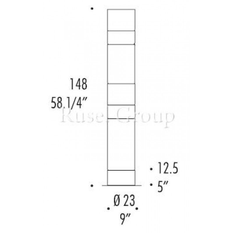 Напольный светильник LEUCOS STACKING TR D