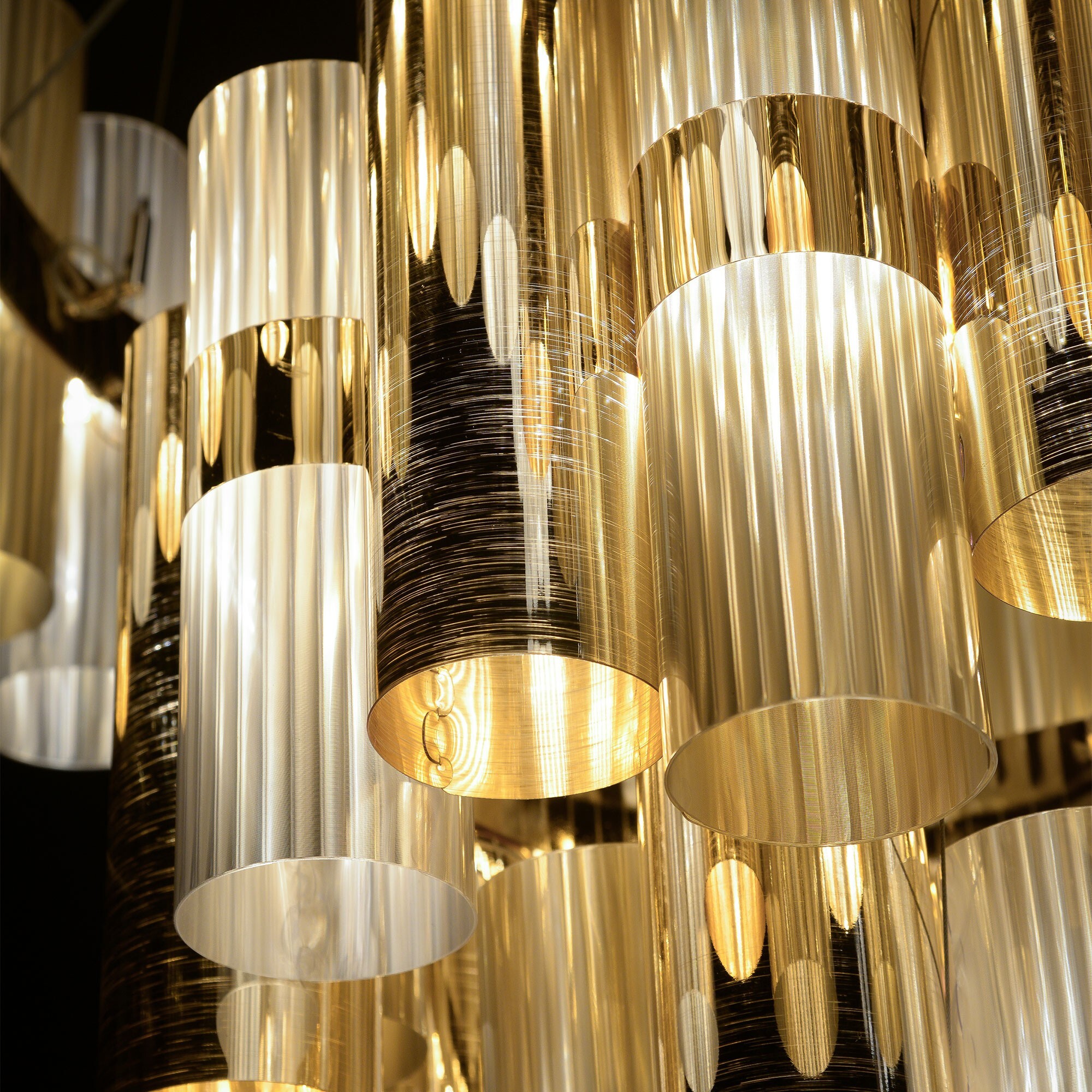 Люстра Slamp La Lollo Medium Gold