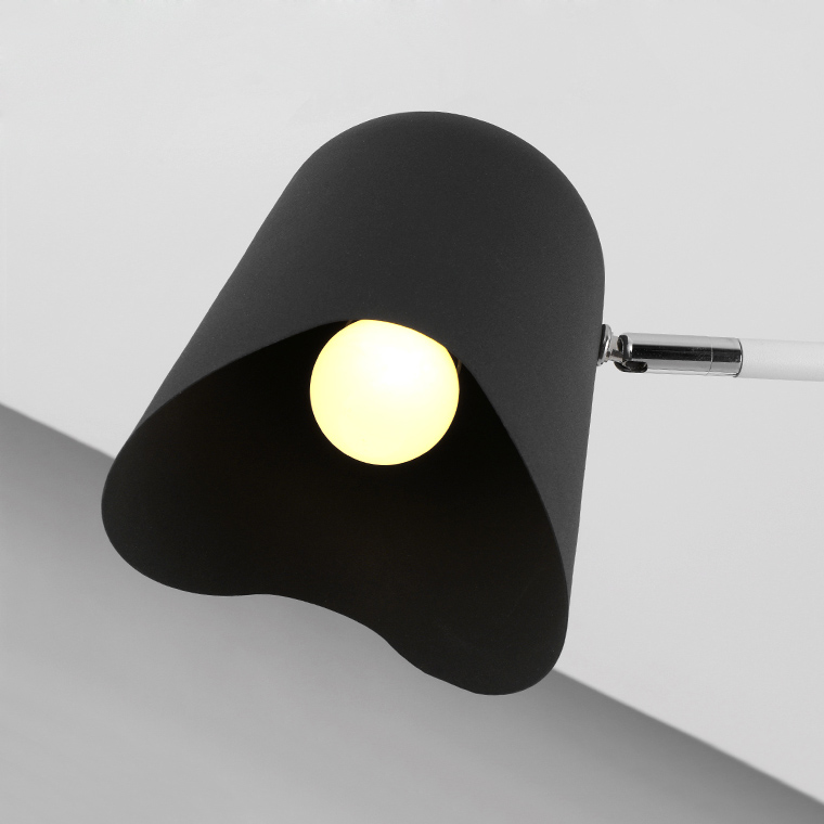 Люстра на штанге NOTCH D94 Black by ImperiumLoft