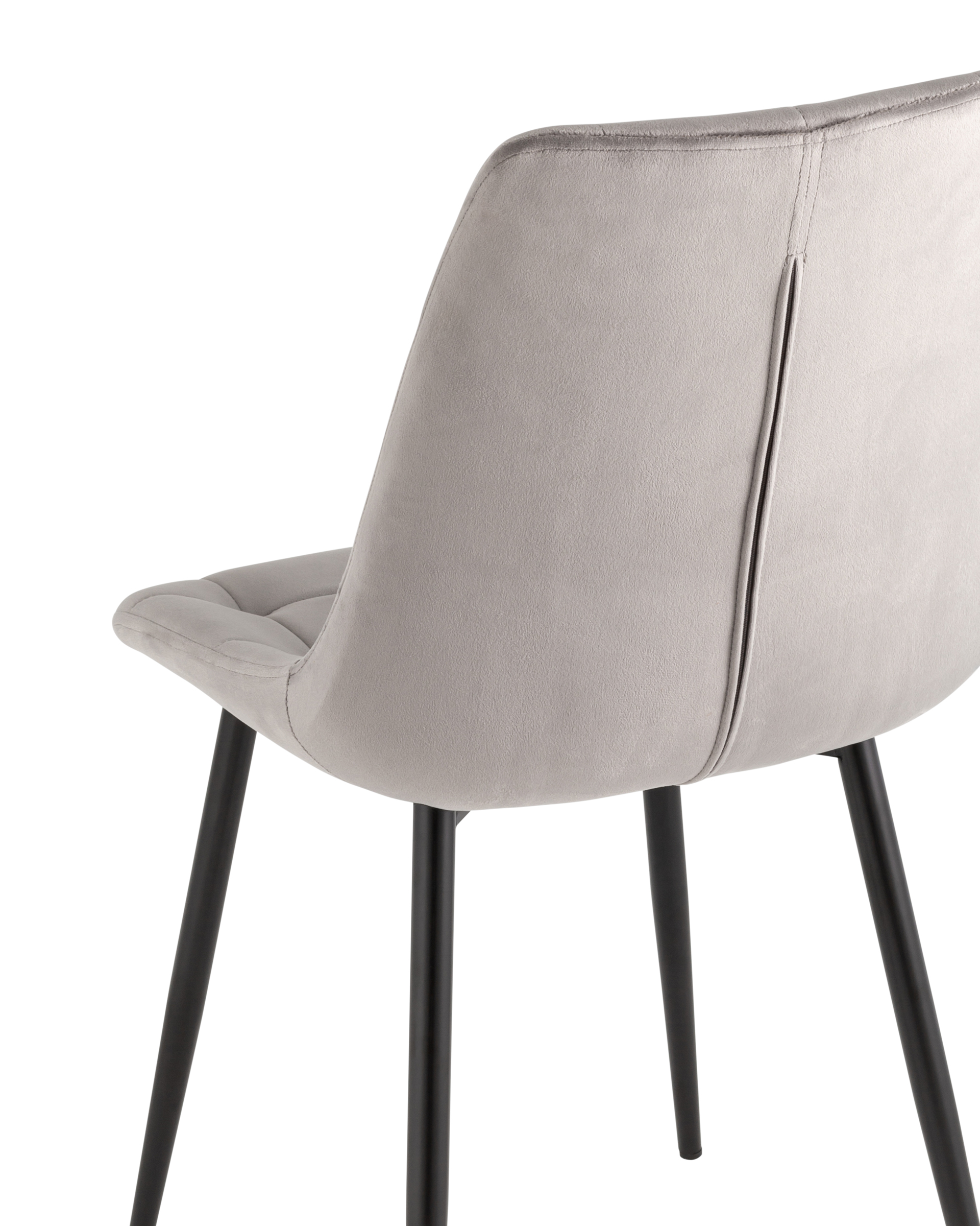 Стул Флекс New велюр светло-серый Stool Group
