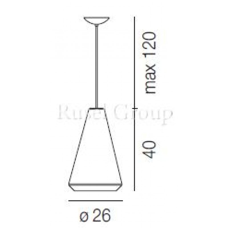 Подвесной светильник Vistosi WITHWHITE SP M