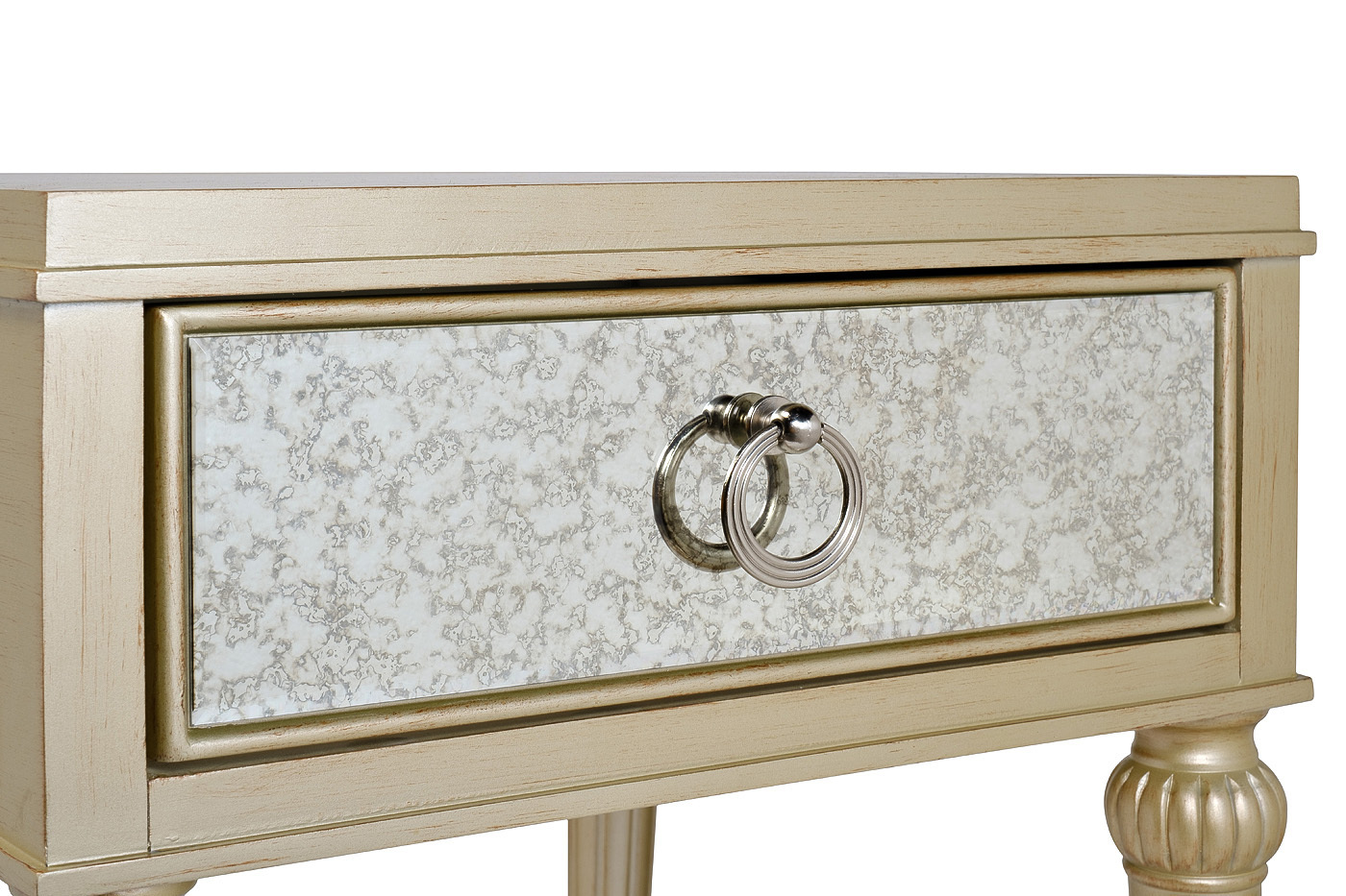 Тумбочка зеркальная с ящиком Garda Decor KFG1509