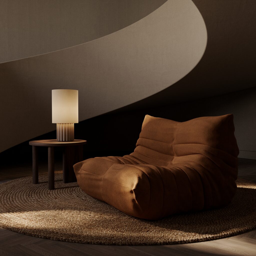 Настольная лампа Dena Black c абажуром 801011/32 Aromas del Campo