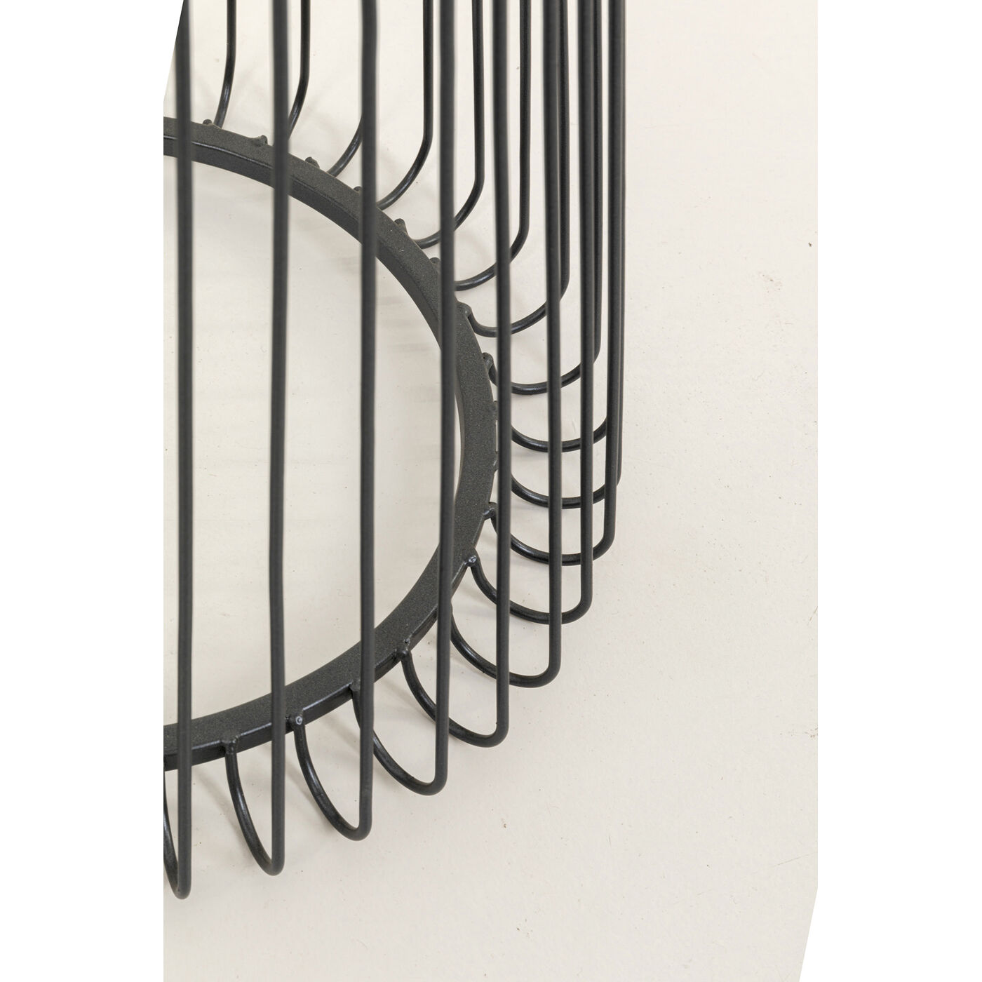 Приставной стол Lisboa Black Ø38cm KARE 70155