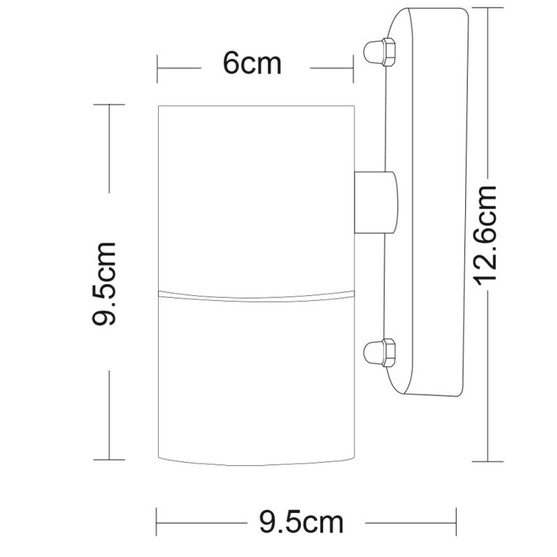 Светильник настенный Arte Lamp A3202AL-1SS