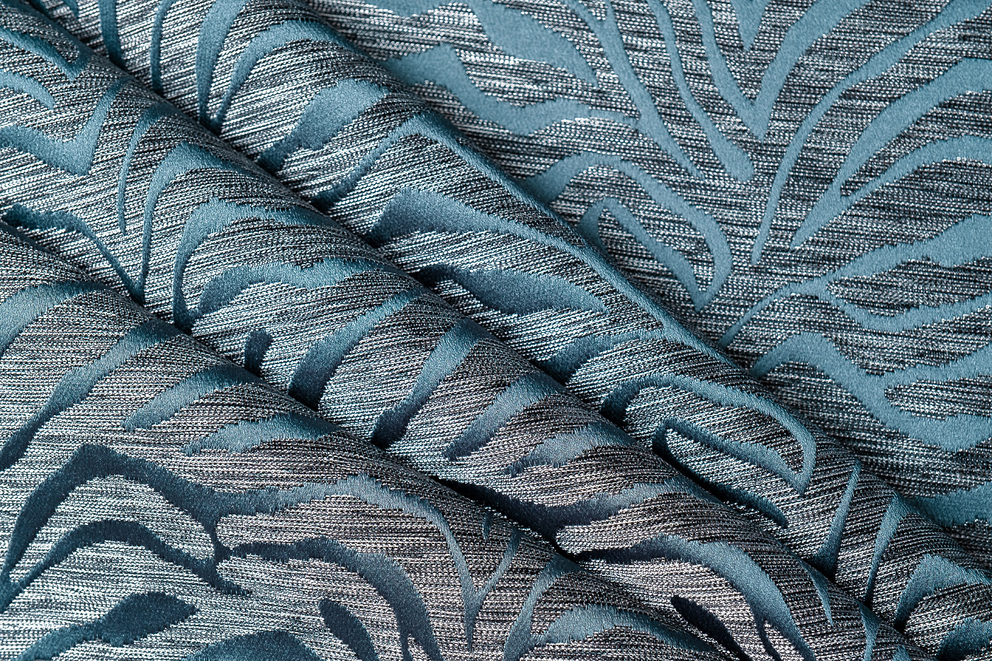 Ткань мебельная ANA синяя Garda Decor 135DS-ASANA39001-ANA SIN