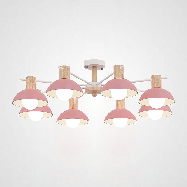 Люстра на штанге DOS D83 Pink by ImperiumLoft