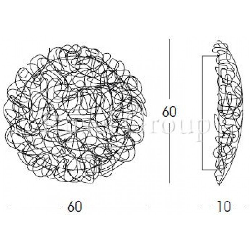 Настенно-потолочный светильник Linea Light Artic 4664