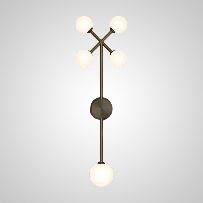 Настенный светильник CATTIS Black by ImperiumLoft