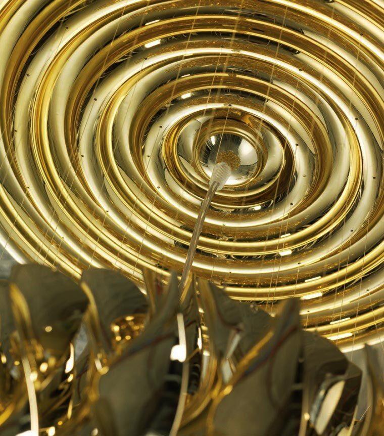 Подвесной светильник Verpan SPIRAL SP2 GOLD