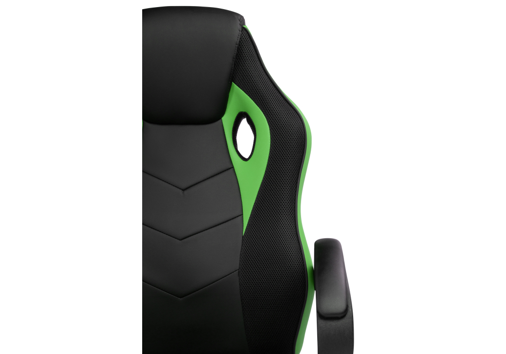 Стул Woodville Kard black / green 15249