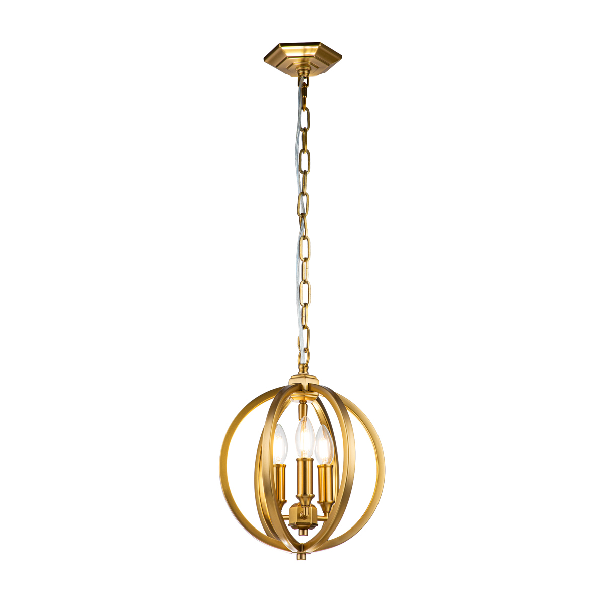 Подвесной светильник Feiss FE-CORINNE-3P-S-BB