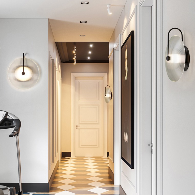 Настенный светильник EMMEN Золотой by ImperiumLoft