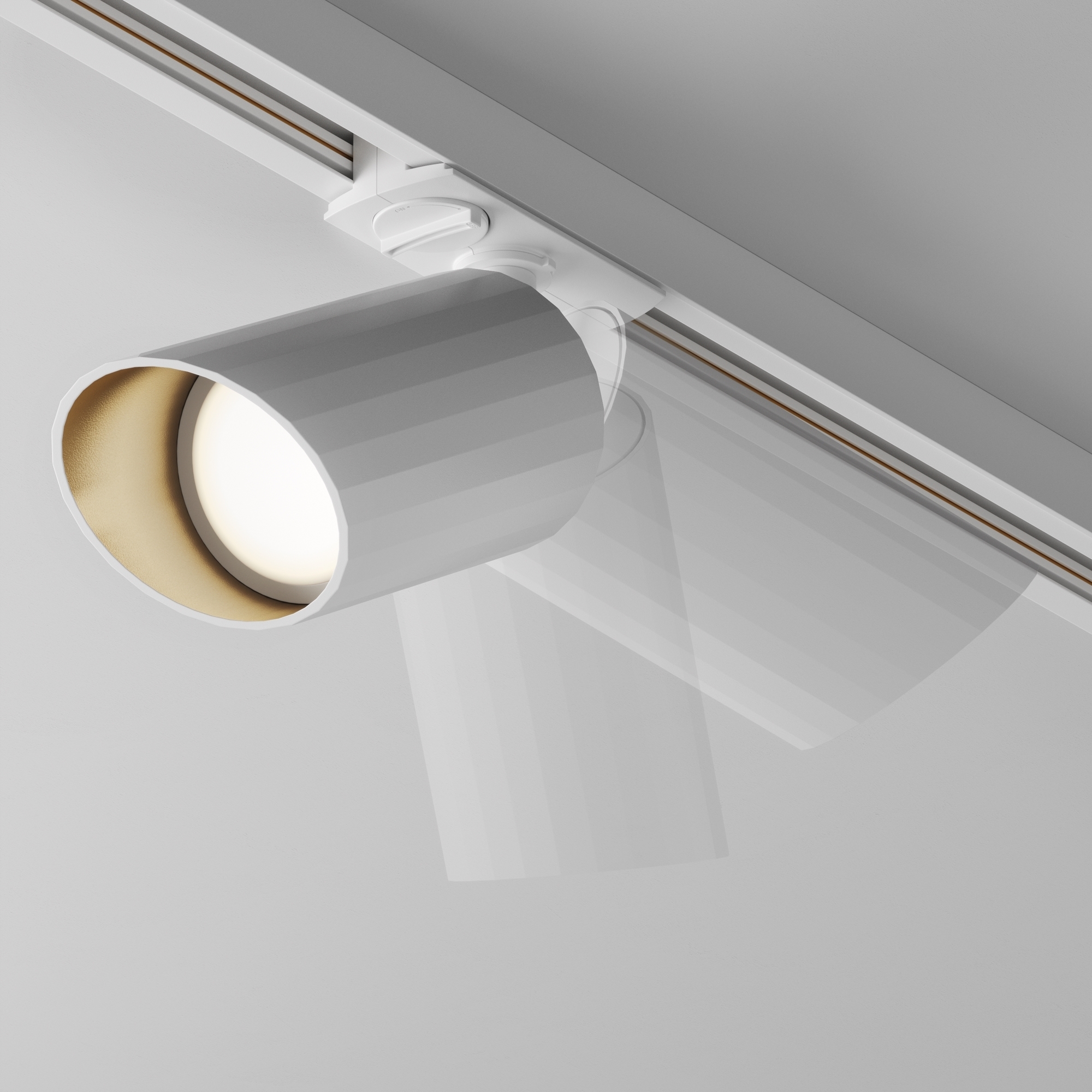 Трековый светильник Maytoni TR087-1-GU10-W