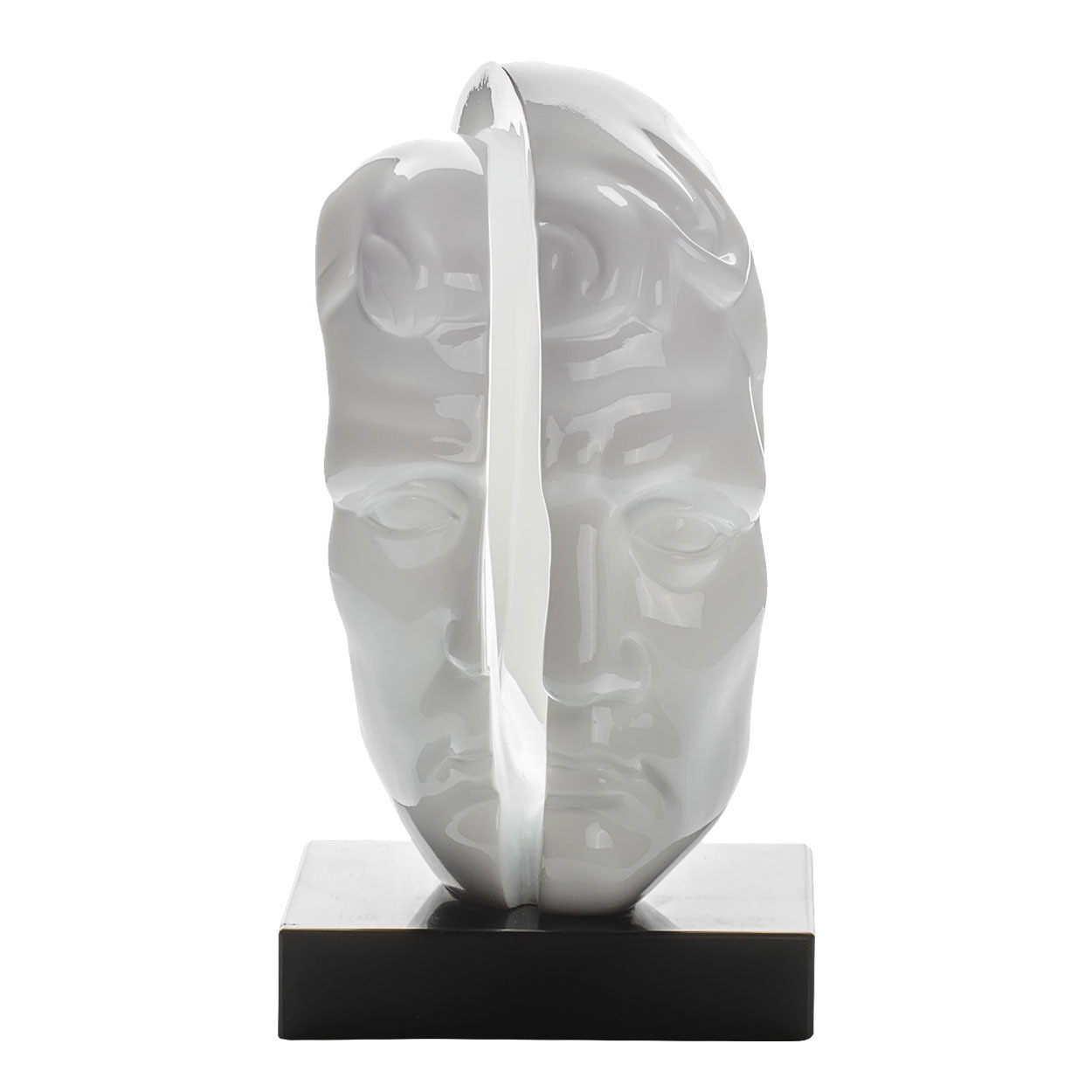 Статуэтка "Лицо мужчины" (цвет белый) Garda Decor E2821