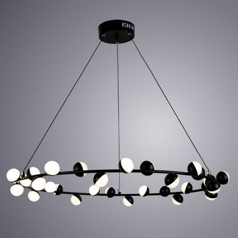 Подвесная люстра Arte Lamp A3619SP-30BK