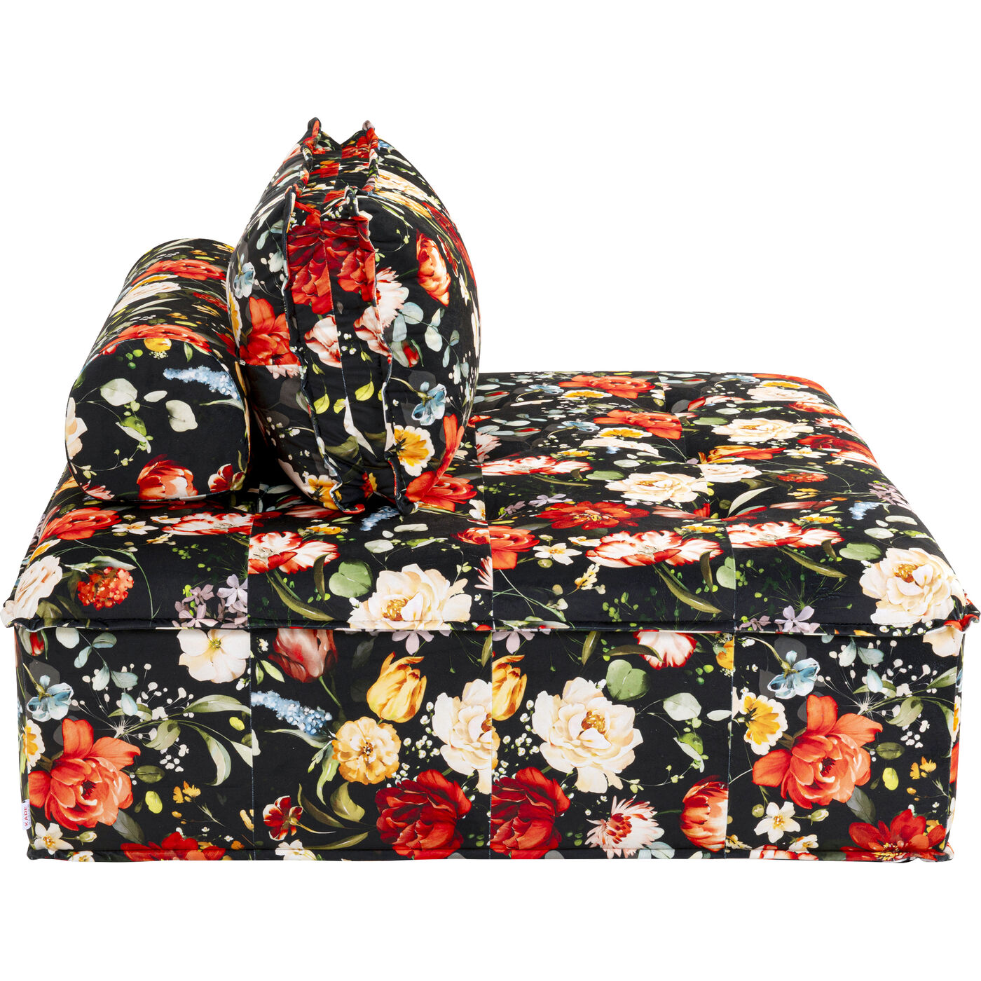 Элемент дивана Portofino Flowers Black KARE 71369