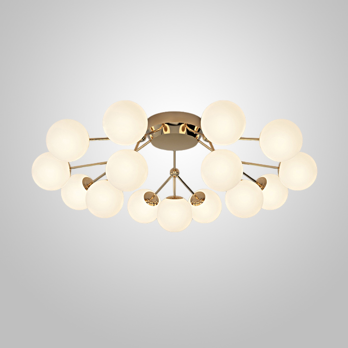 Потолочная люстра MARTIAL L15 Brass by ImperiumLoft